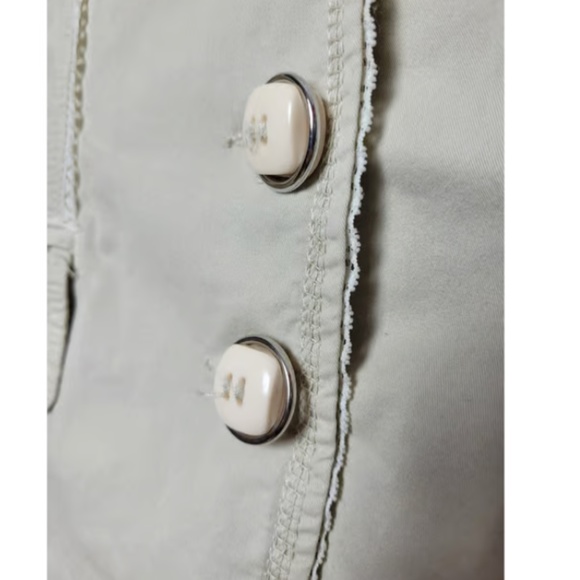 Women's Cream Blazer - Picture 7 of 17